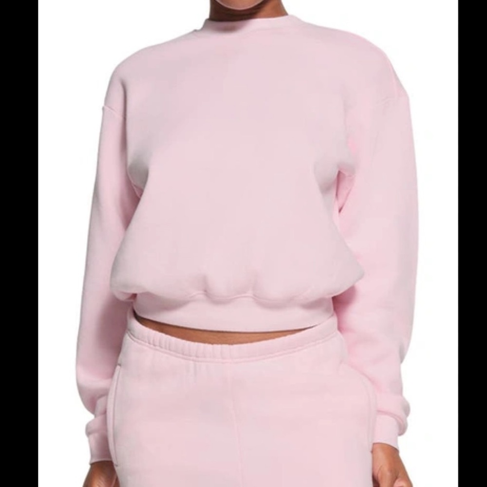 SKIMS Pink Sweatshirt